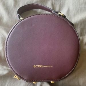 BCBGENERATION mini circle Bag Satchel Crossbody Shoulder Handbag Round Purse